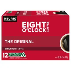 Eight O'Clock Coffee Eight O'Clock 12 Ct K-Cup Pods Medium Roast Coffee - The Original