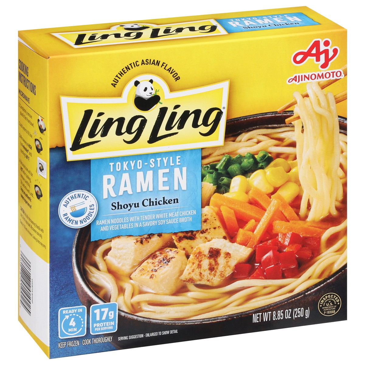 slide 9 of 9, Ling Ling Shoyu Chicken Ramen - 8.85 Oz, 8.85 oz