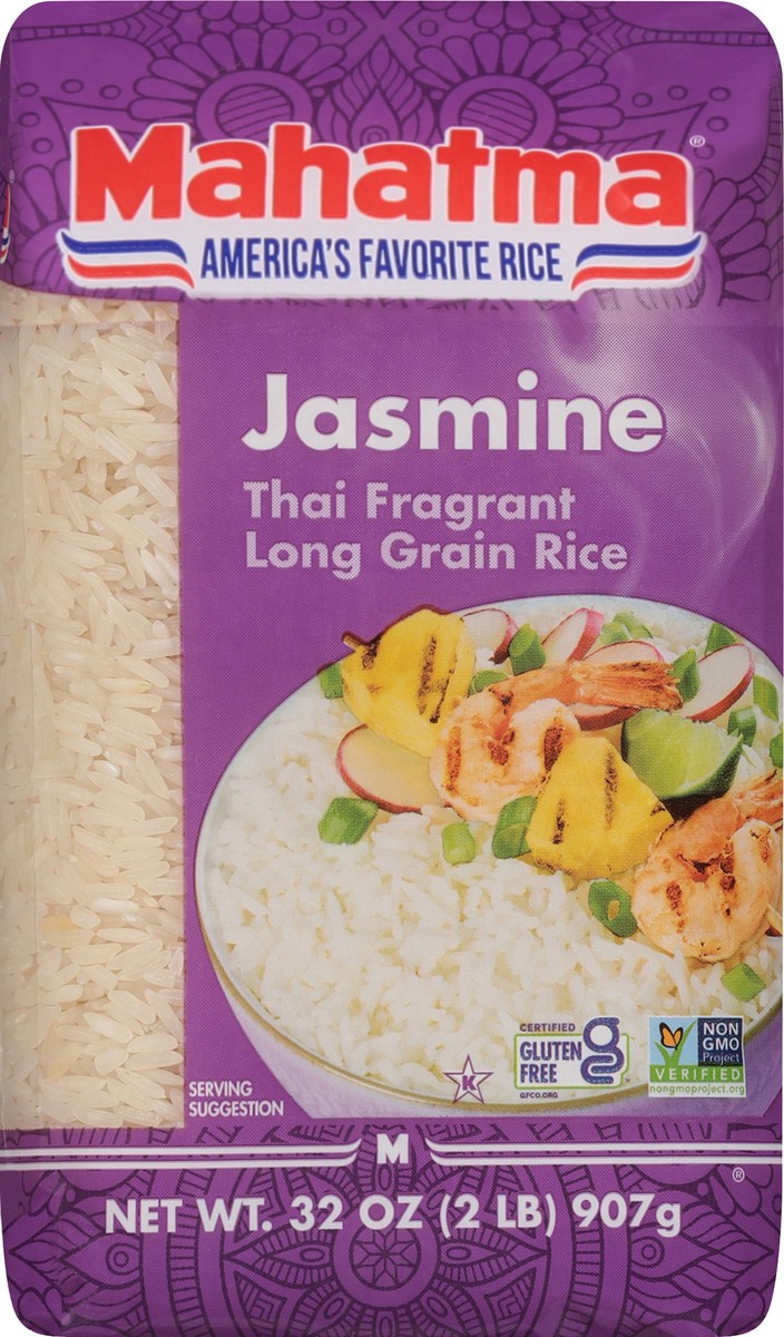 slide 7 of 9, Mahatma Jasmine Rice, 2 lb