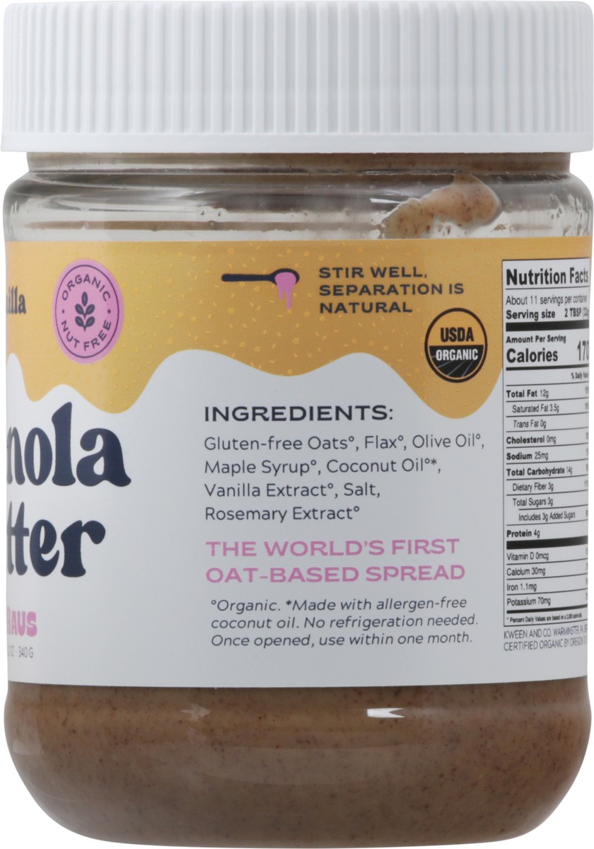 slide 7 of 9, Oat Haus Vanilla Granola Butter, 12 oz