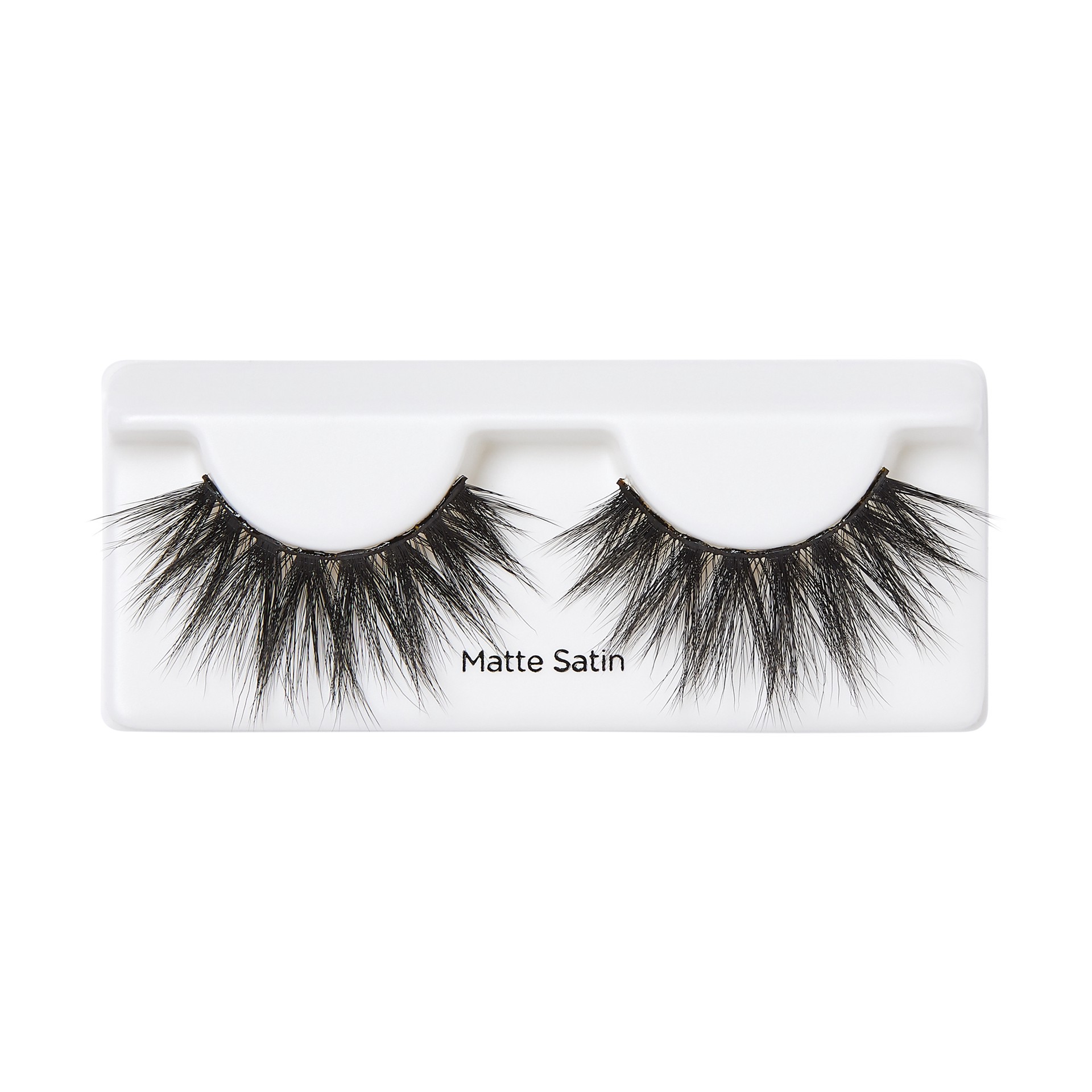 slide 4 of 5, Kiss Lash Couture Matte Satin Matte Black 1 ea, 1 ct