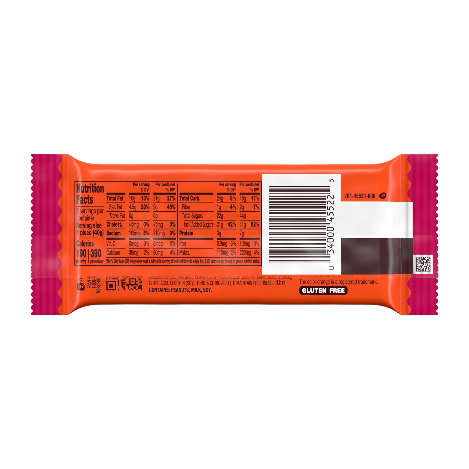 slide 6 of 9, Reese's Big Cup PB&J Strawberry Milk Chocolate King Size Peanut Butter Cups, Candy Pack, 2.8 oz, 2.8 oz