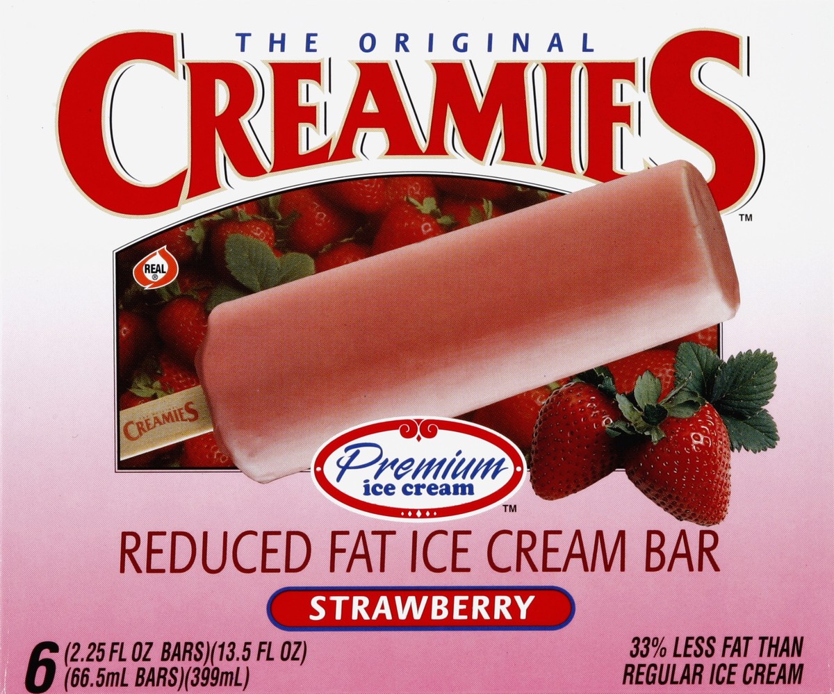 slide 4 of 4, Creamies Farrs Strawberry Creamies, 6 ct