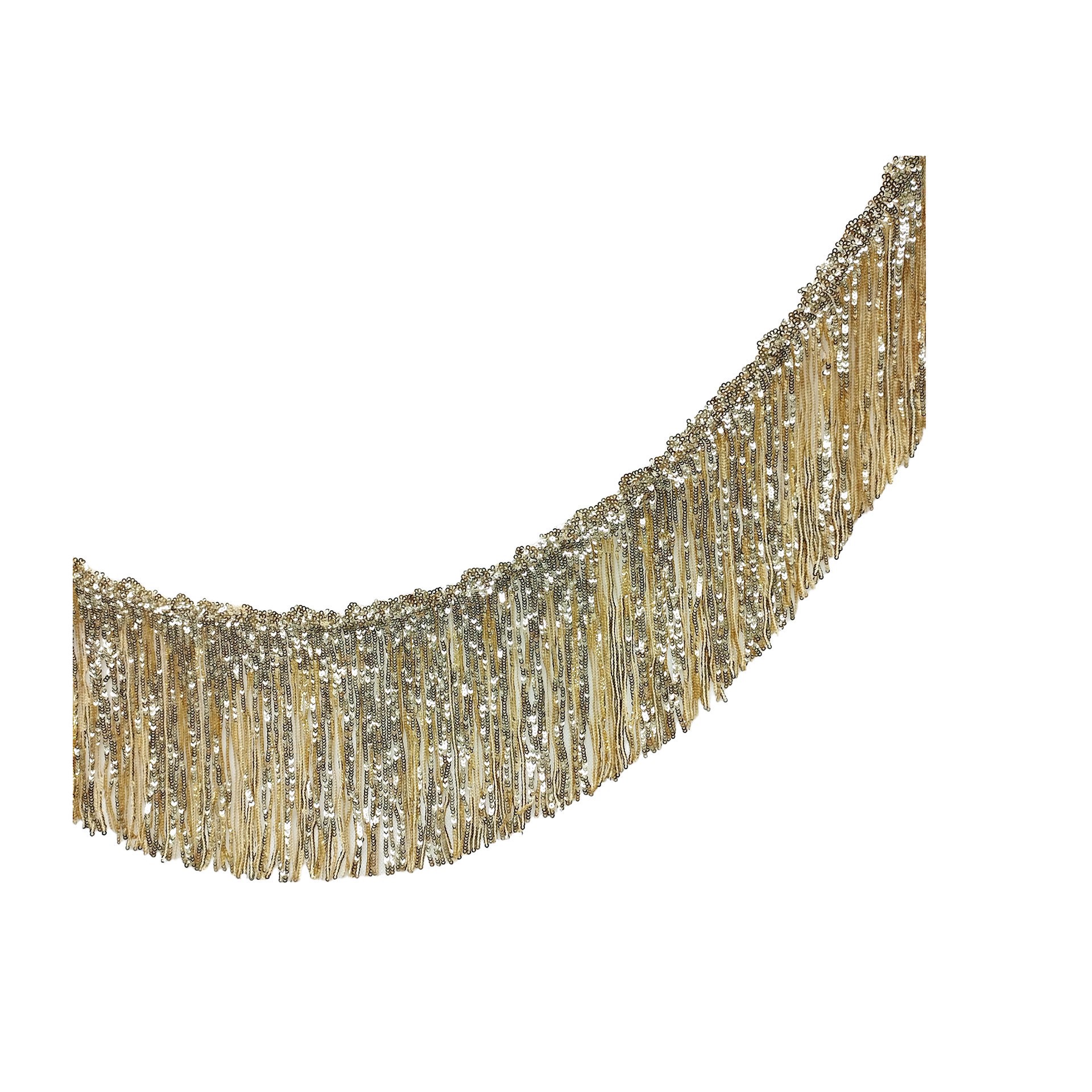 slide 2 of 2, 6ft. Champagne Tassel Garland By Ashland, 6 ft