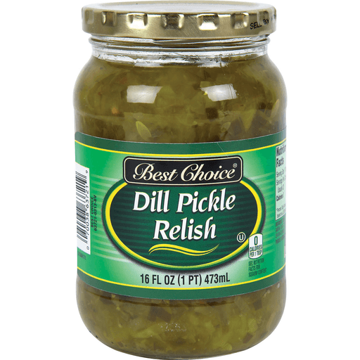 slide 1 of 1, Best Choice Dill Pickle Relish, 16 oz