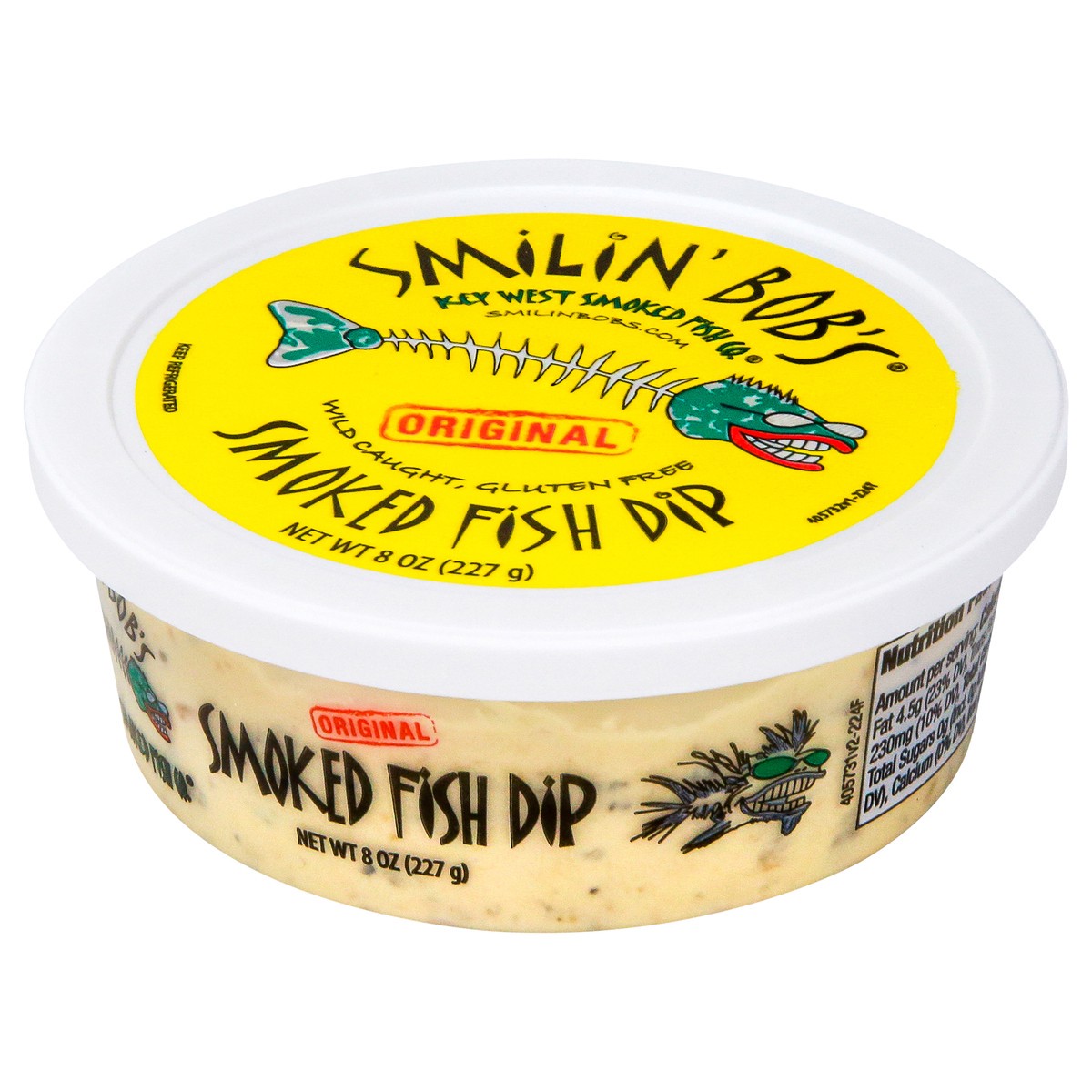 slide 9 of 9, Smilin' Bob's Original Smoked Fish Dip 8oz, 8 oz