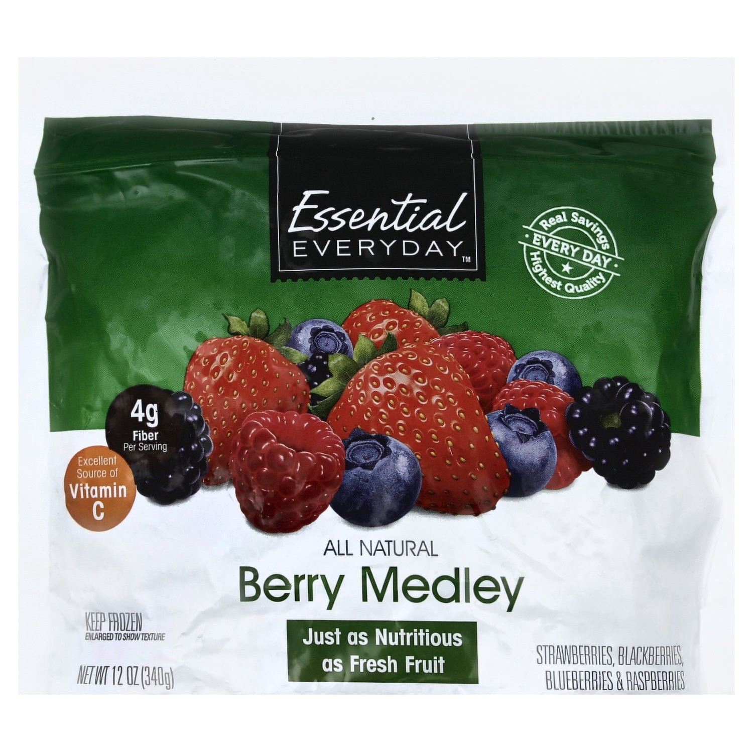 slide 1 of 1, Essential Everyday Berry Blend Fruit Medley, 12 oz