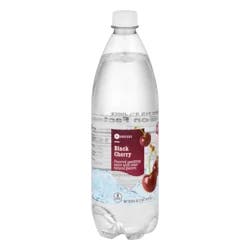 SE Grocers Flavored Sparkling Water Black Cherry - 1 liter