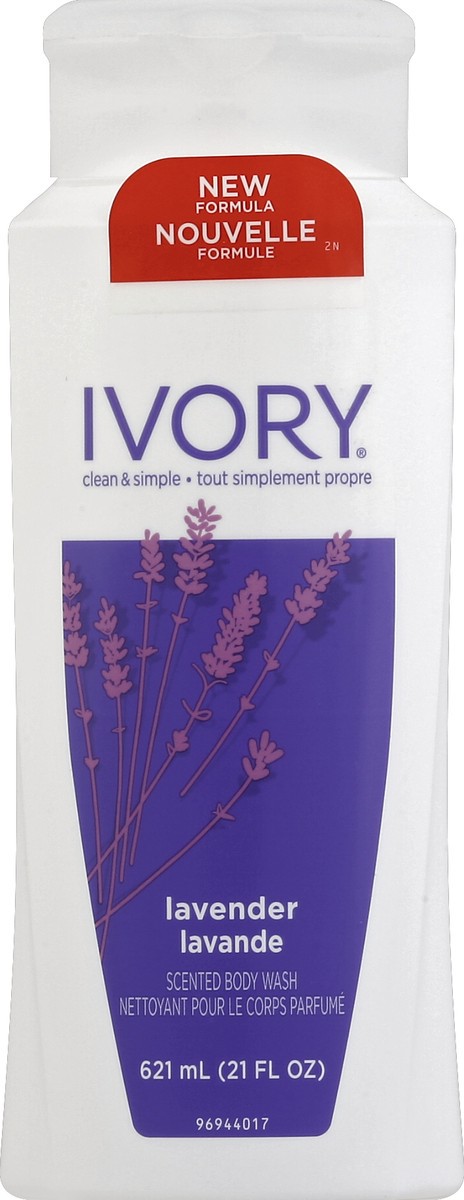 slide 2 of 2, Ivory Body Wash 21 oz, 21 oz