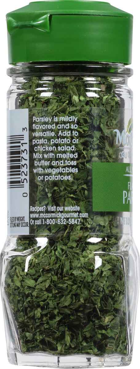 slide 6 of 7, McCormick Gourmet All Natural Flat Leaf Parsley, 0.2 oz, 0.2 oz