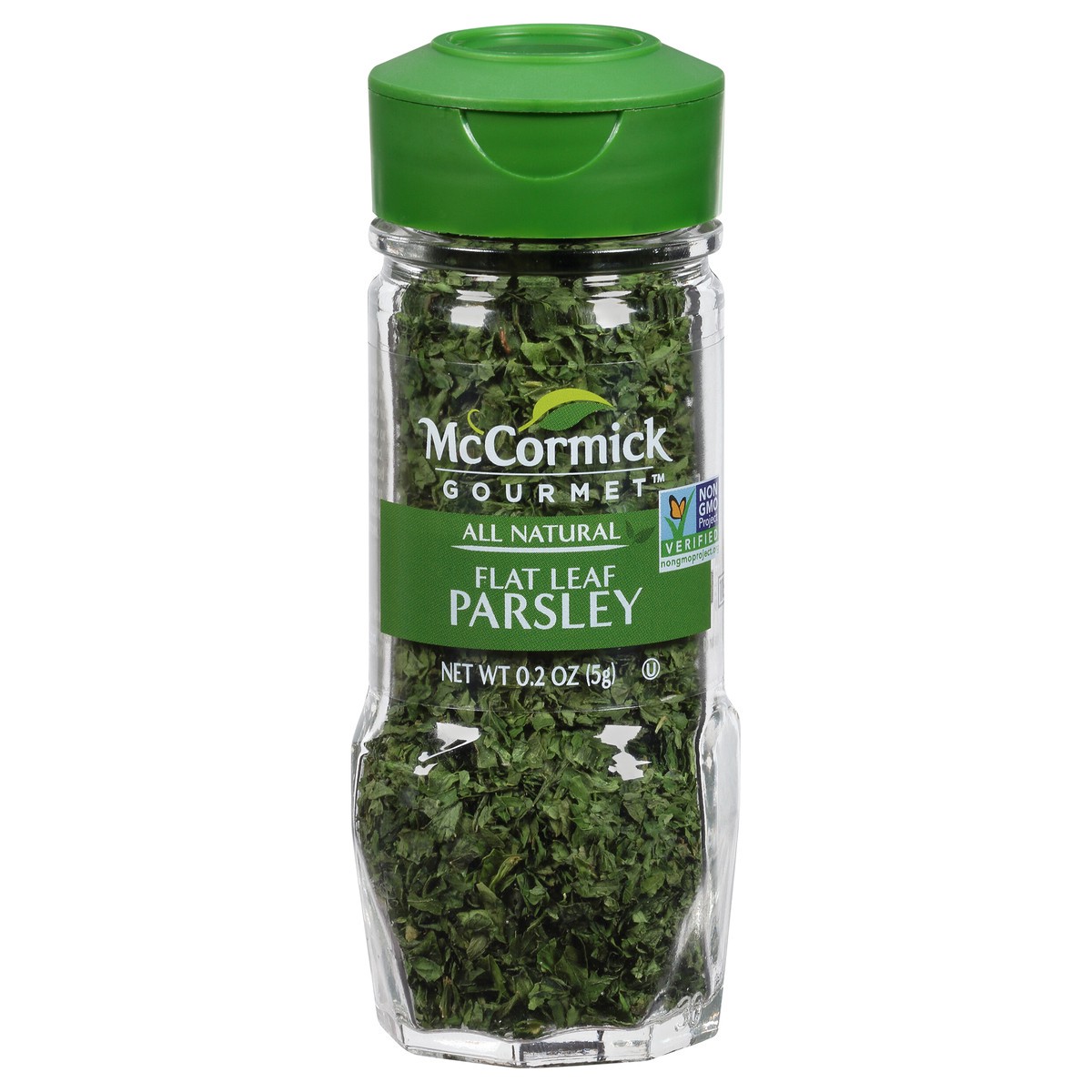 slide 1 of 7, McCormick Gourmet All Natural Flat Leaf Parsley, 0.2 oz, 0.2 oz