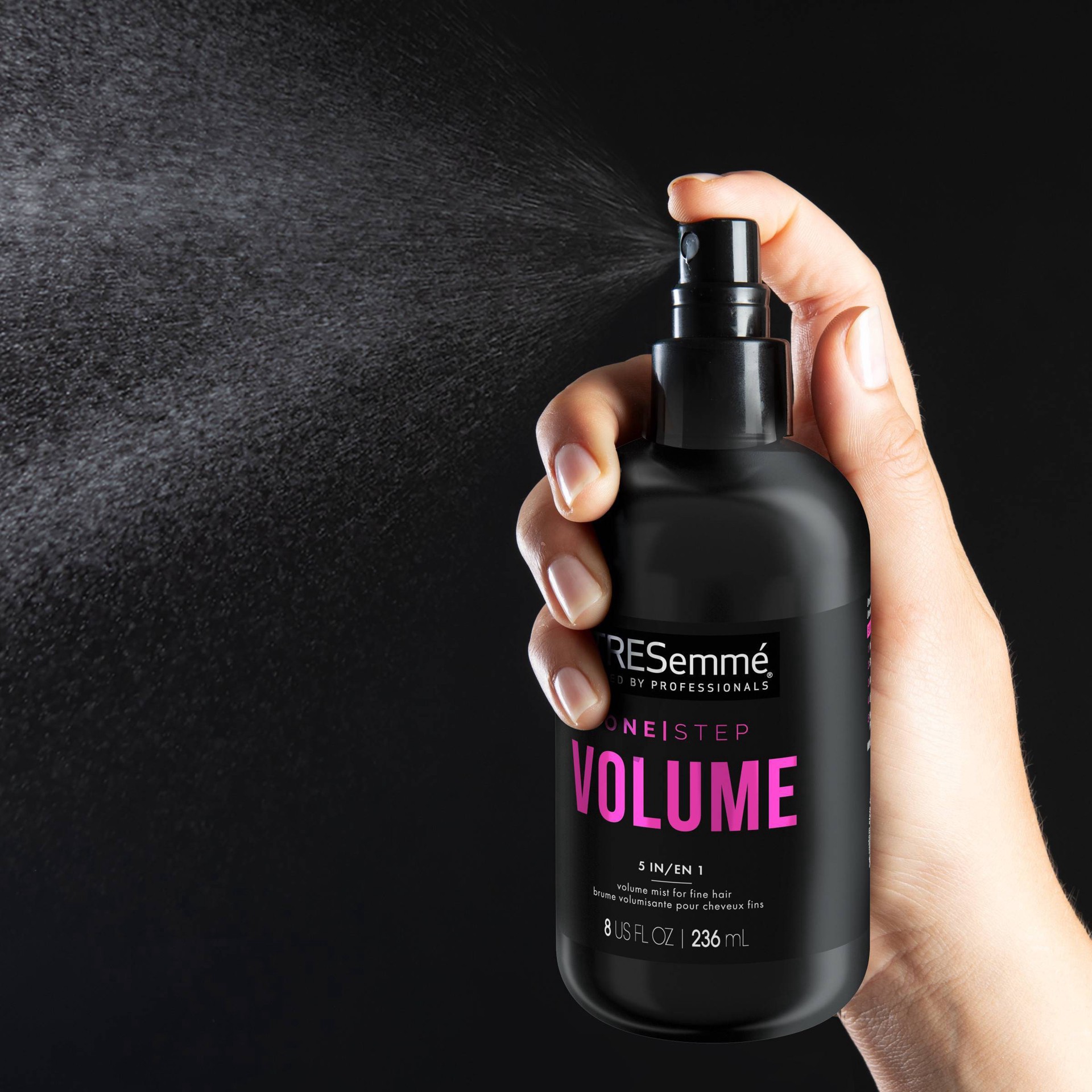 slide 7 of 7, TRESemmé Tresemme One Step 5-in-1 Volume Spray - 8 fl oz, 8 oz