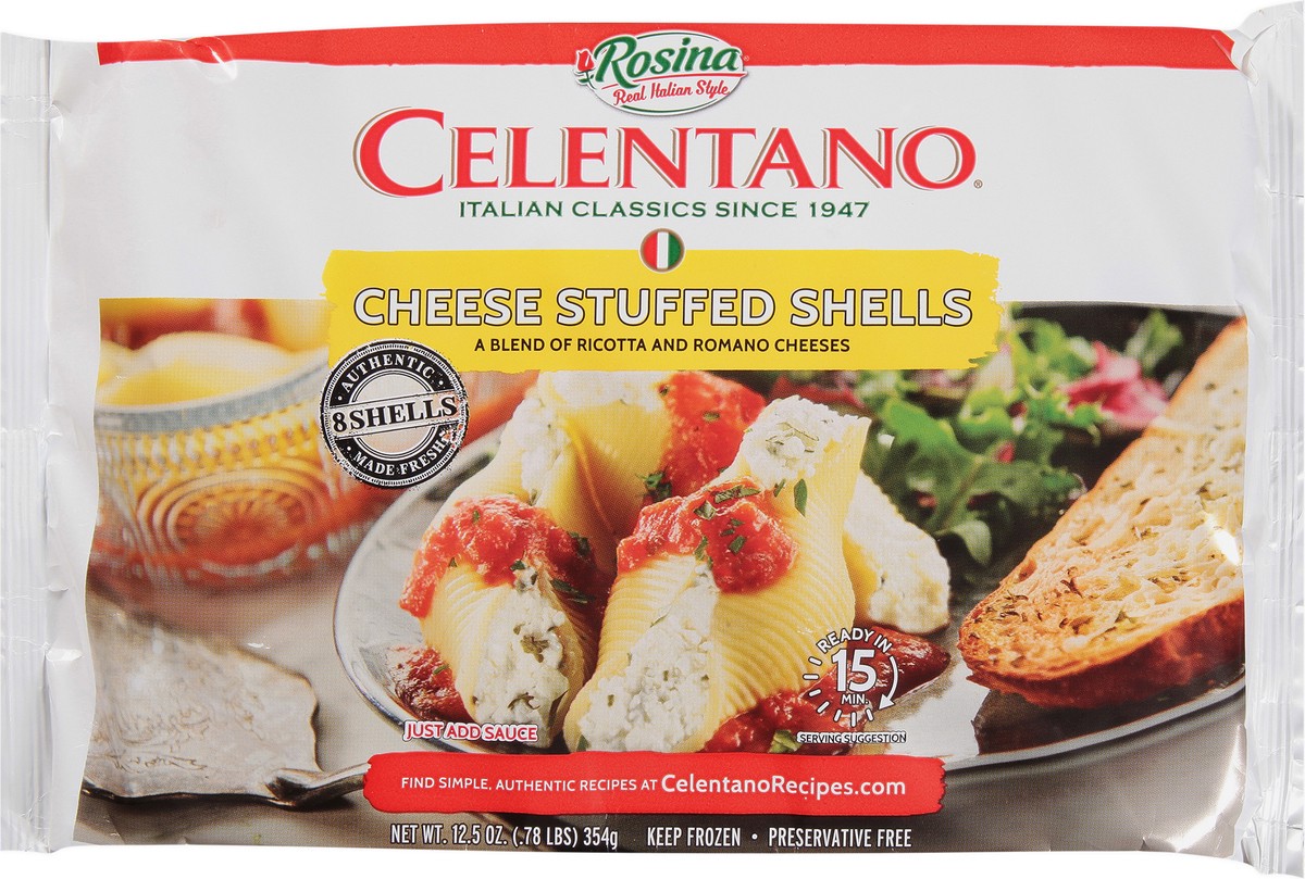 slide 13 of 14, Rosina Cheese Stuffed Shells 12.5 oz, 12.5 oz