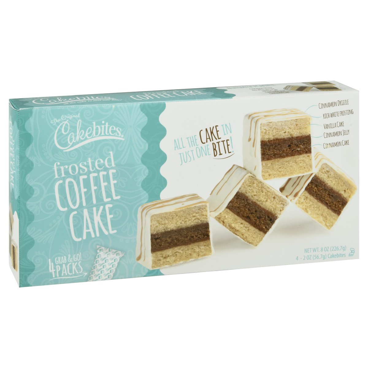 slide 2 of 9, CakeBites - Cinna Crumb Streusel, 8 oz