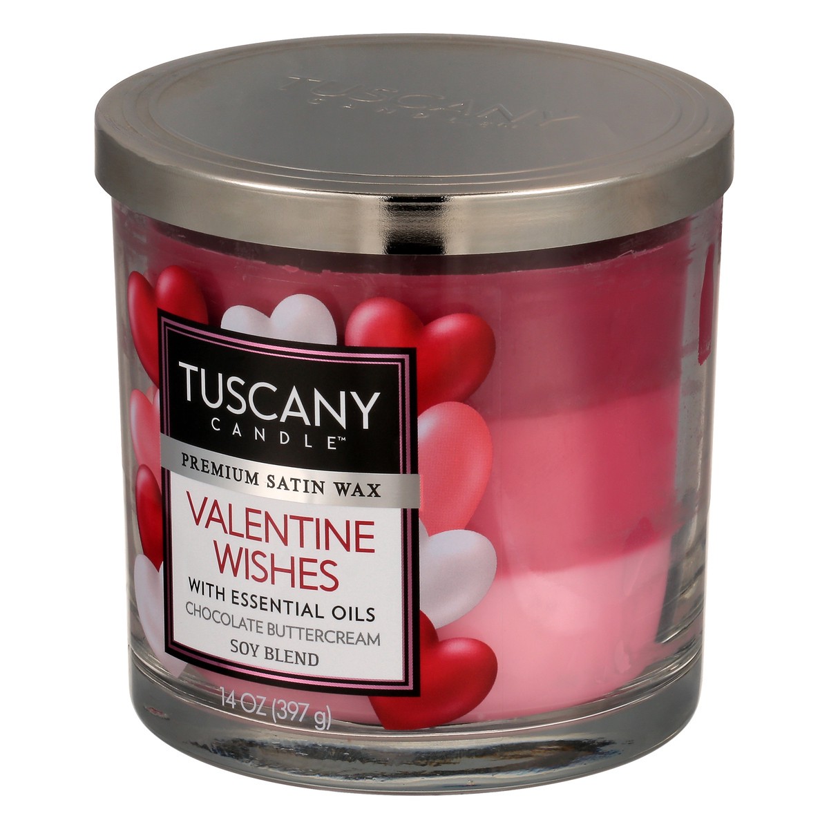 slide 2 of 10, Tuscany Candle Valentine Wishes Candle 1 ea, 1 ct