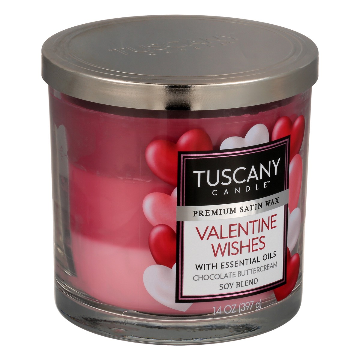 slide 9 of 10, Tuscany Candle Valentine Wishes Candle 1 ea, 1 ct