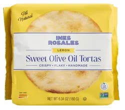 Inés Rosales Sweet Olive Oil Tortas, Lemon
