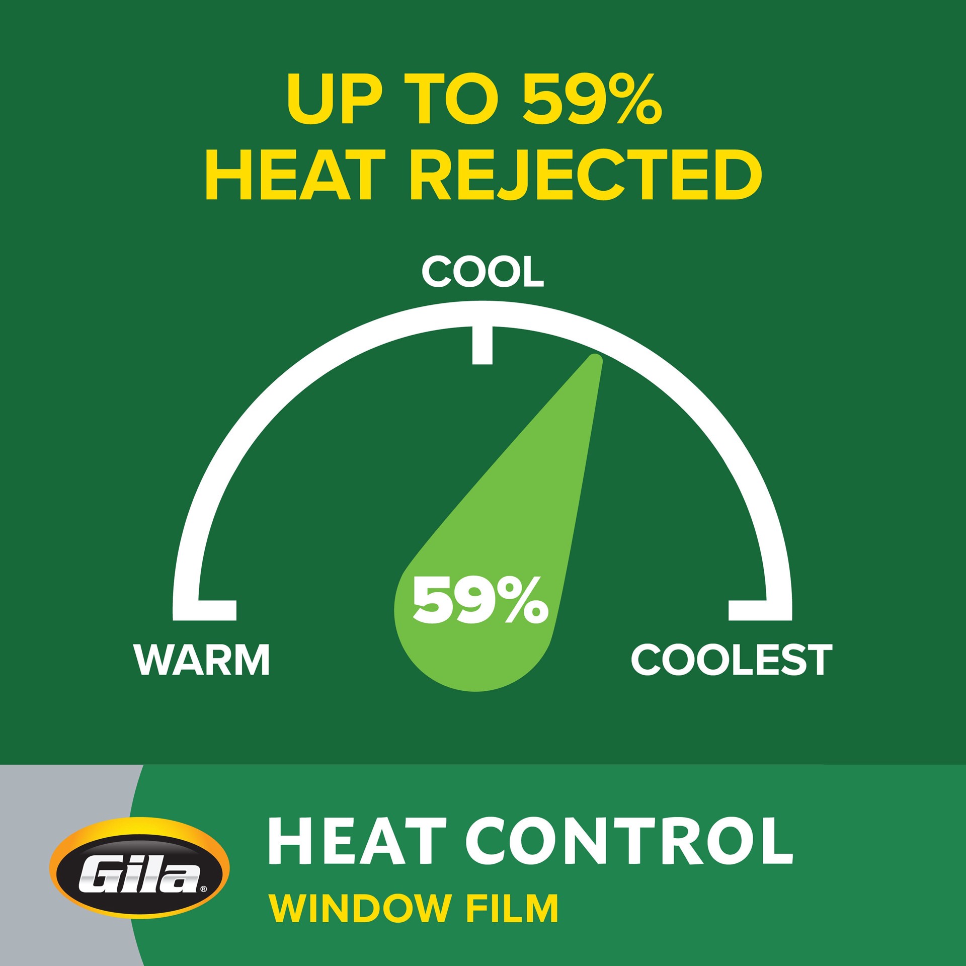 slide 4 of 6, GILA 3-in-1 36-in x 180-in Adhesive Heat-control Window Film, 1 ct