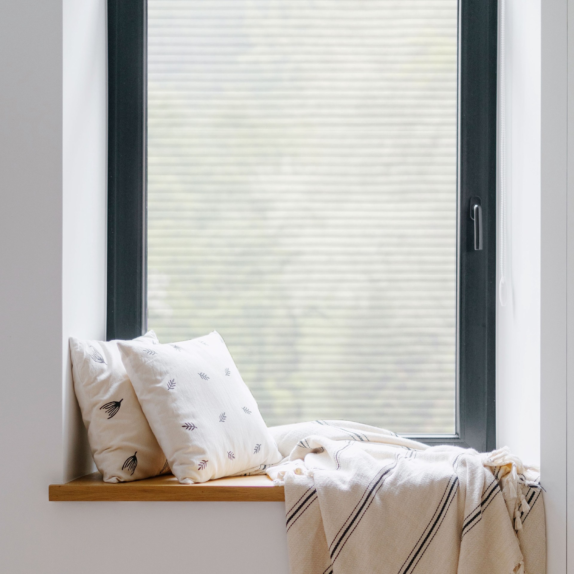 slide 2 of 6, GILA Glass Scenes 36-in x 78-in Faux Blinds Decorative Window Film, 1 ct