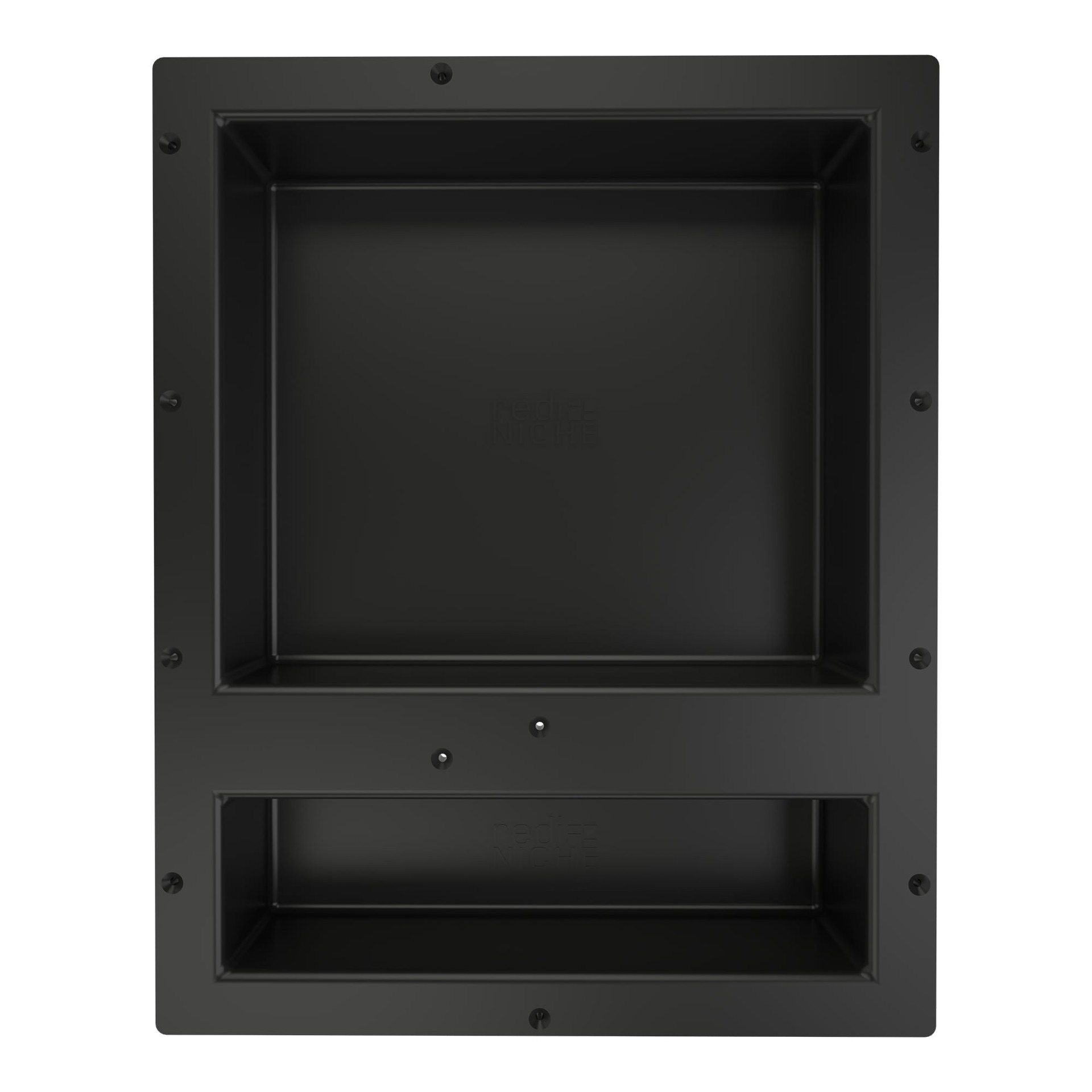 slide 6 of 6, Tile Redi Niche Recessed Double Shower Wall Shelf, 16-in W x 20-in H x 4-in D, 1 ct