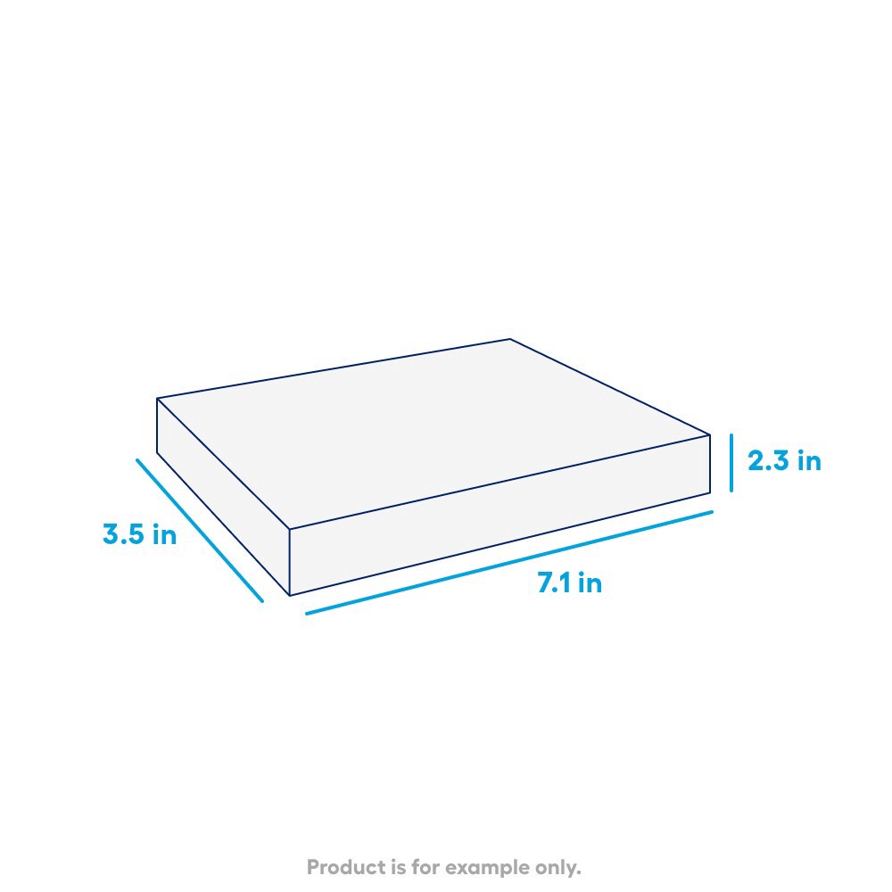 slide 2 of 6, 9.0-in L x 6.0-in W x 2.0-in H Rectangle Autumn blend Concrete Paver, 1 ct