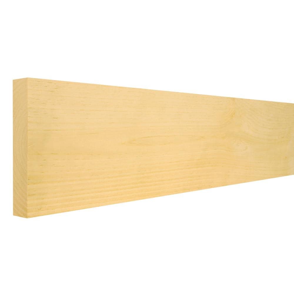 slide 1 of 6, RELIABILT 3/8-in x 6-in x 2-ft Unfinished Clear S4S Eastern white pine Common Softwood Board, 1 ct