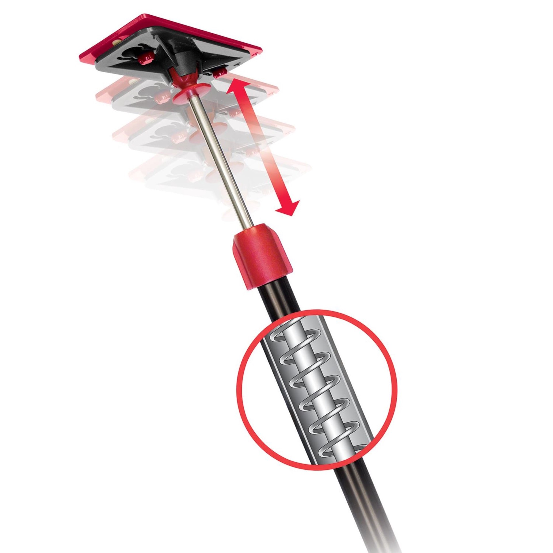 slide 2 of 3, ZipWall 10 Ft Poles 4-Pole Dust Barrier Wall Kits, 1 ct