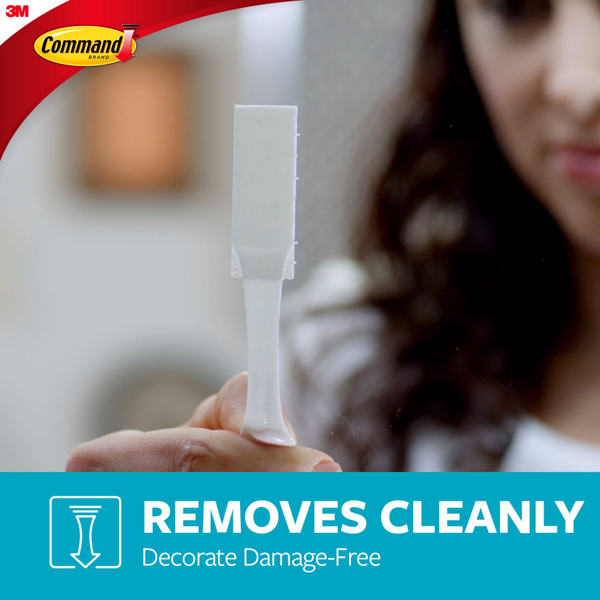 slide 6 of 6, Command Plastic 16-lb Capacity Damage-free picture hanger 4 - Pack, 1 ct