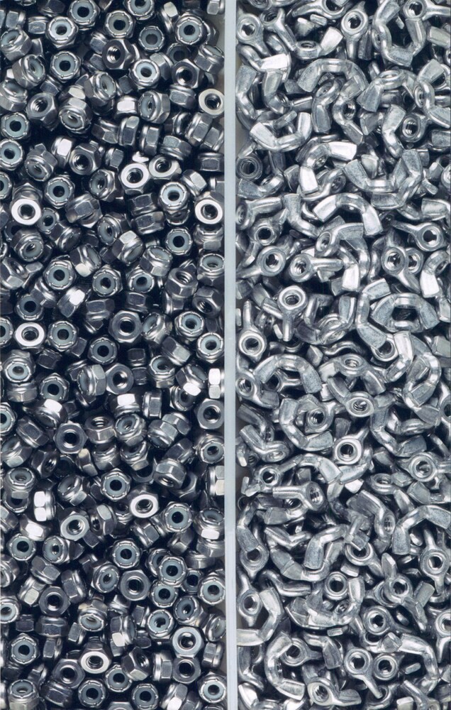 slide 4 of 4, Hillman 4mm x 0.7 Zinc-plated Steel Regular Nut 4 -Count, 1 ct