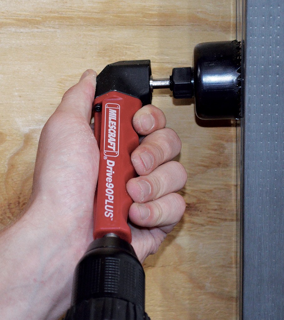 slide 2 of 5, Milescraft Drive90PLUS Right angle drill attachment, 1 ct
