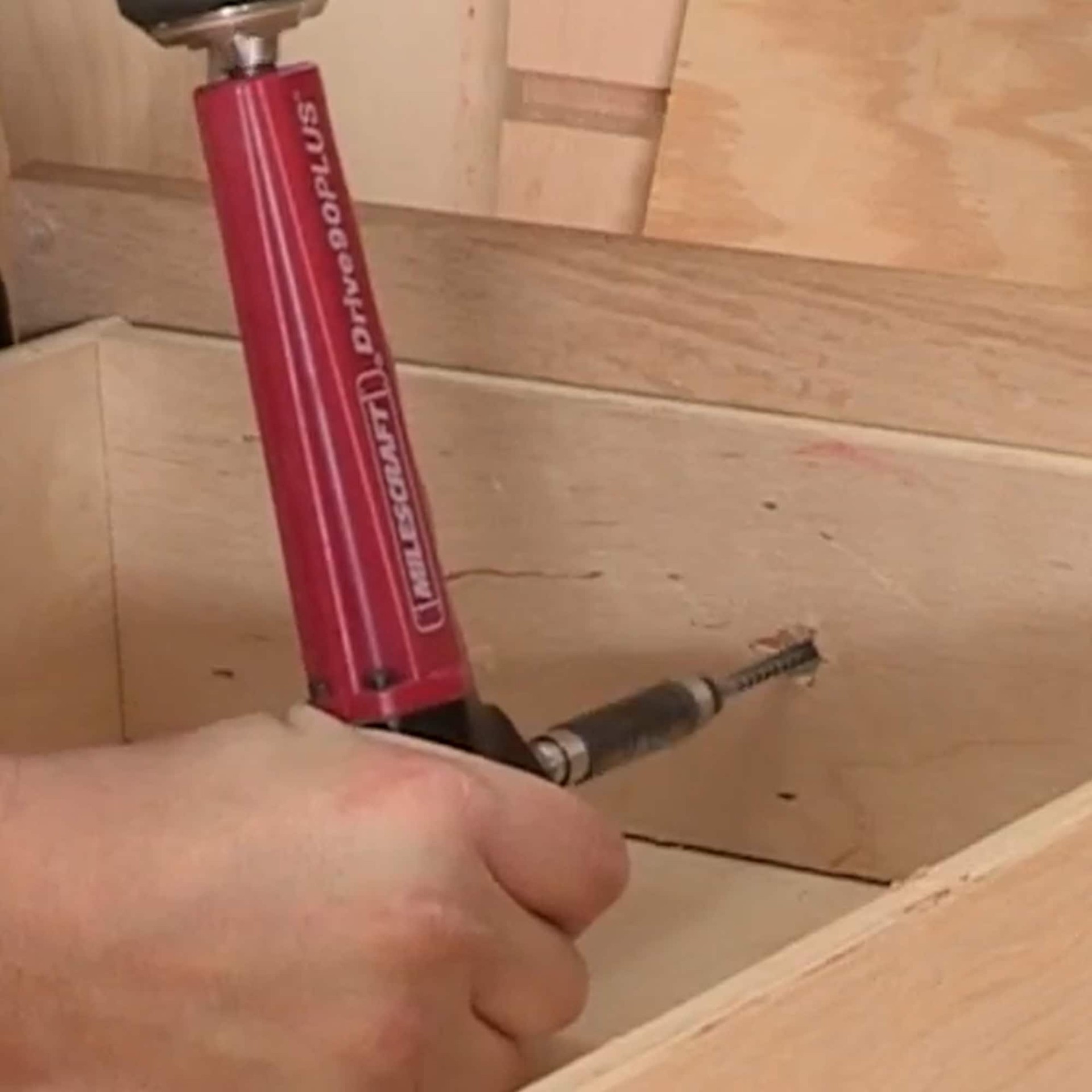 slide 5 of 5, Milescraft Drive90PLUS Right angle drill attachment, 1 ct