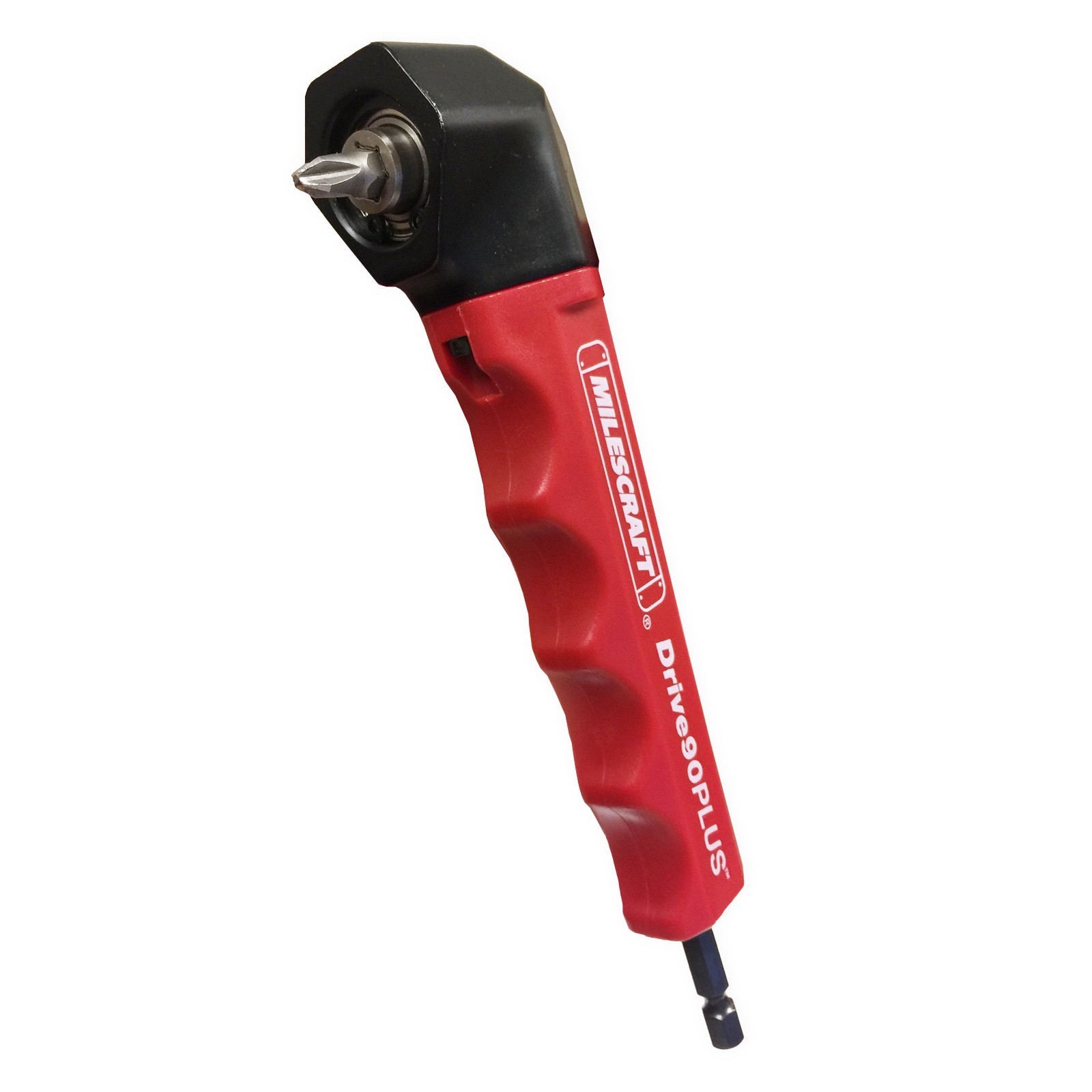 slide 1 of 5, Milescraft Drive90PLUS Right angle drill attachment, 1 ct