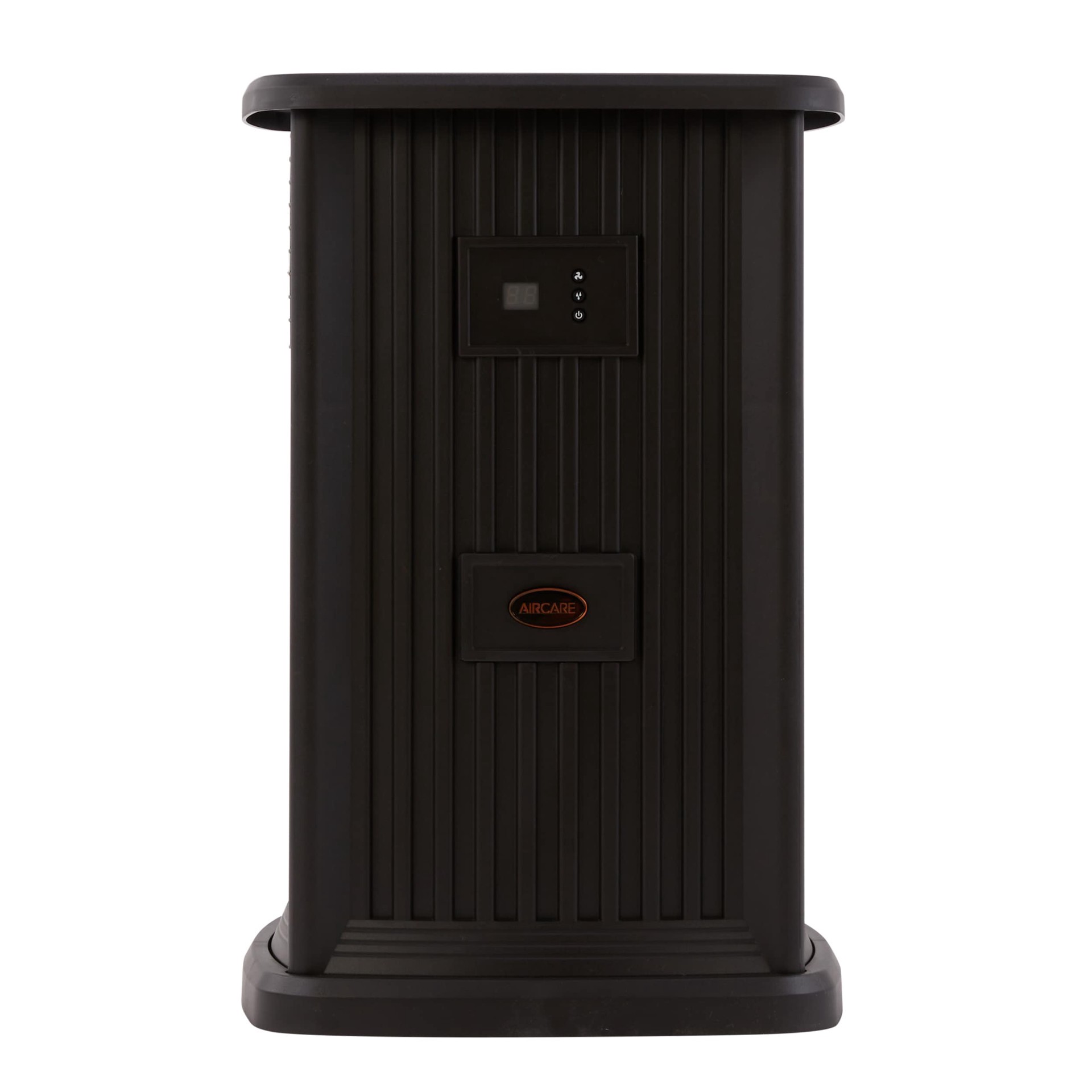 slide 1 of 6, AIRCARE Pedestal 3.5-Gallon Tower Evaporative Humidifier (For Rooms Up To 2400-sq ft ) Brown, 1 ct