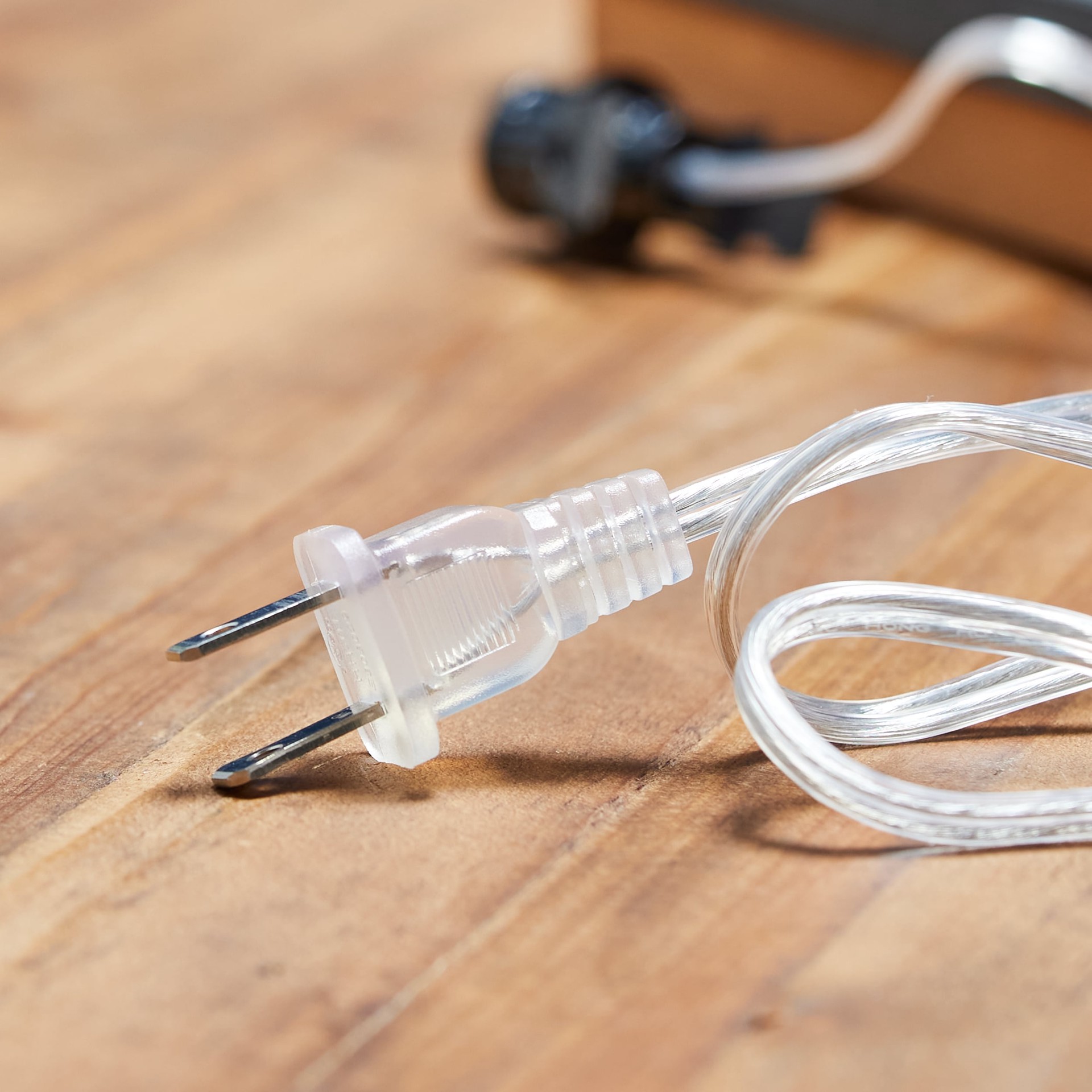 slide 6 of 6, Project Source 60 -Watt Plastic Turn knob Lamp Socket , Clear, 1 ct