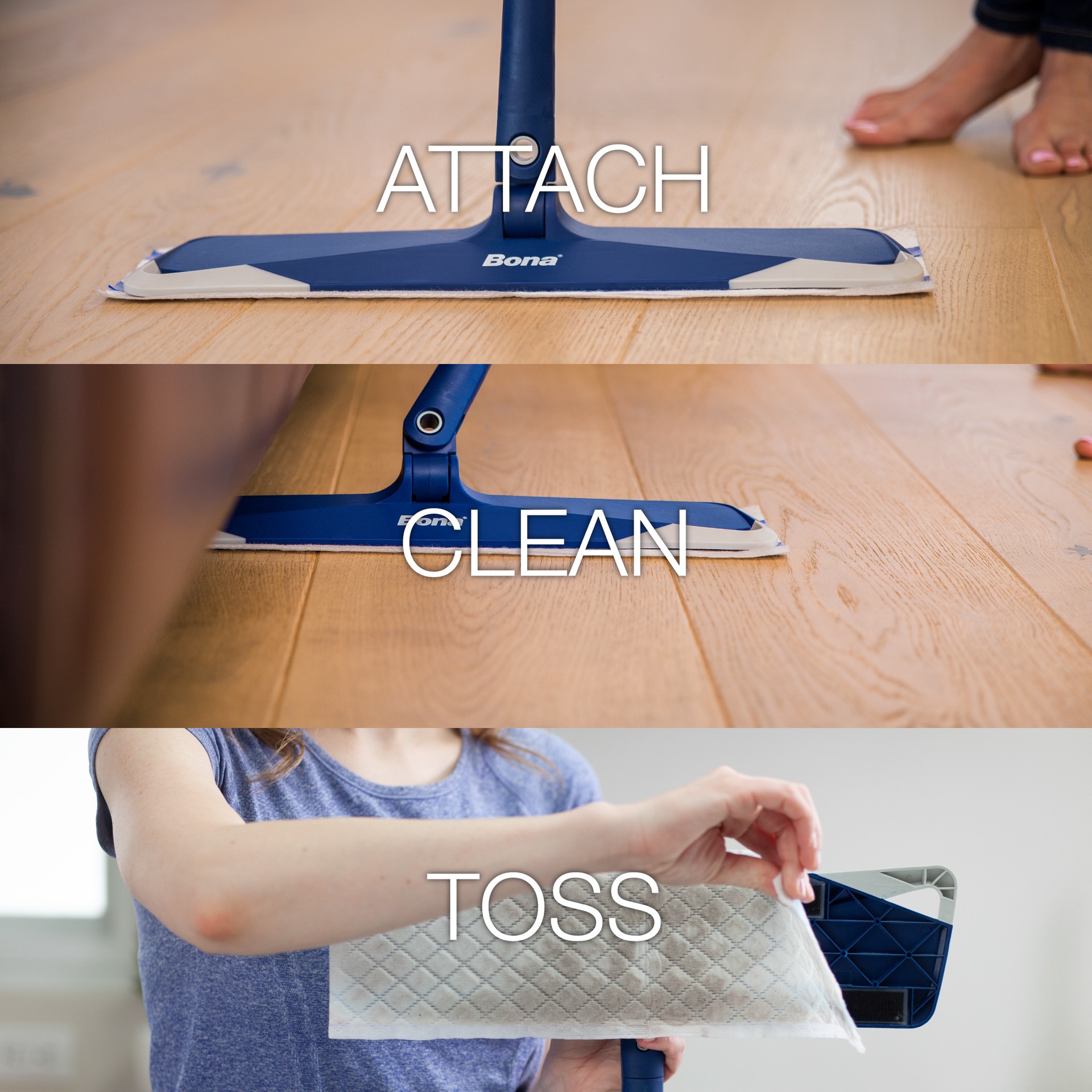 slide 4 of 6, Bona Unscented Pad Floor Cleaner 12 -Count, 1 ct