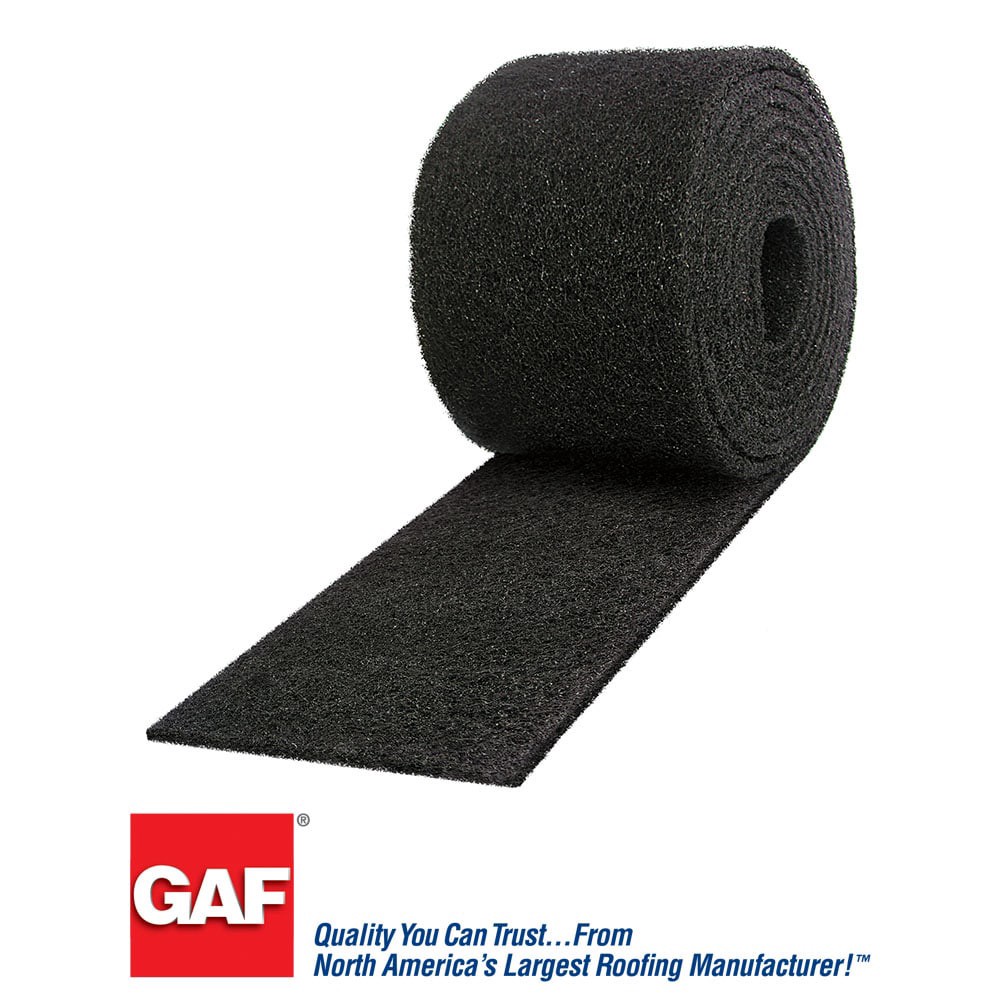 slide 2 of 6, GAF Cobra Exhaust Vent 10.5-in x 240.0-in Black Composite Roll Roof Ridge Vent, 1 ct