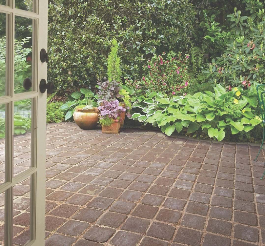 slide 4 of 5, 9.0-in L x 6.0-in W x 2.0-in H Rectangle Tranquil Concrete Paver, 1 ct