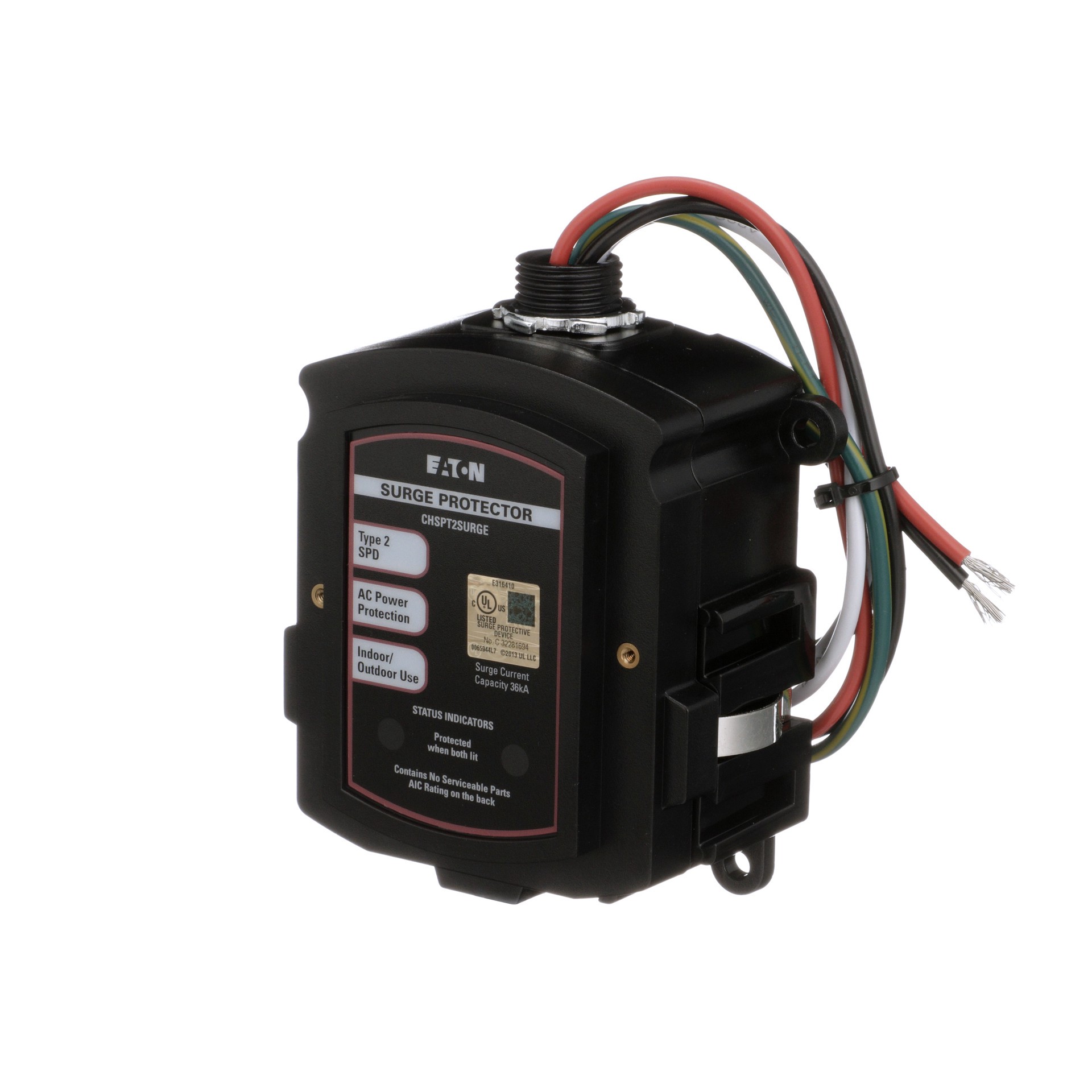slide 2 of 6, Eaton 36-kA Indoor and Outdoor Surge Protective Device, 1 ct