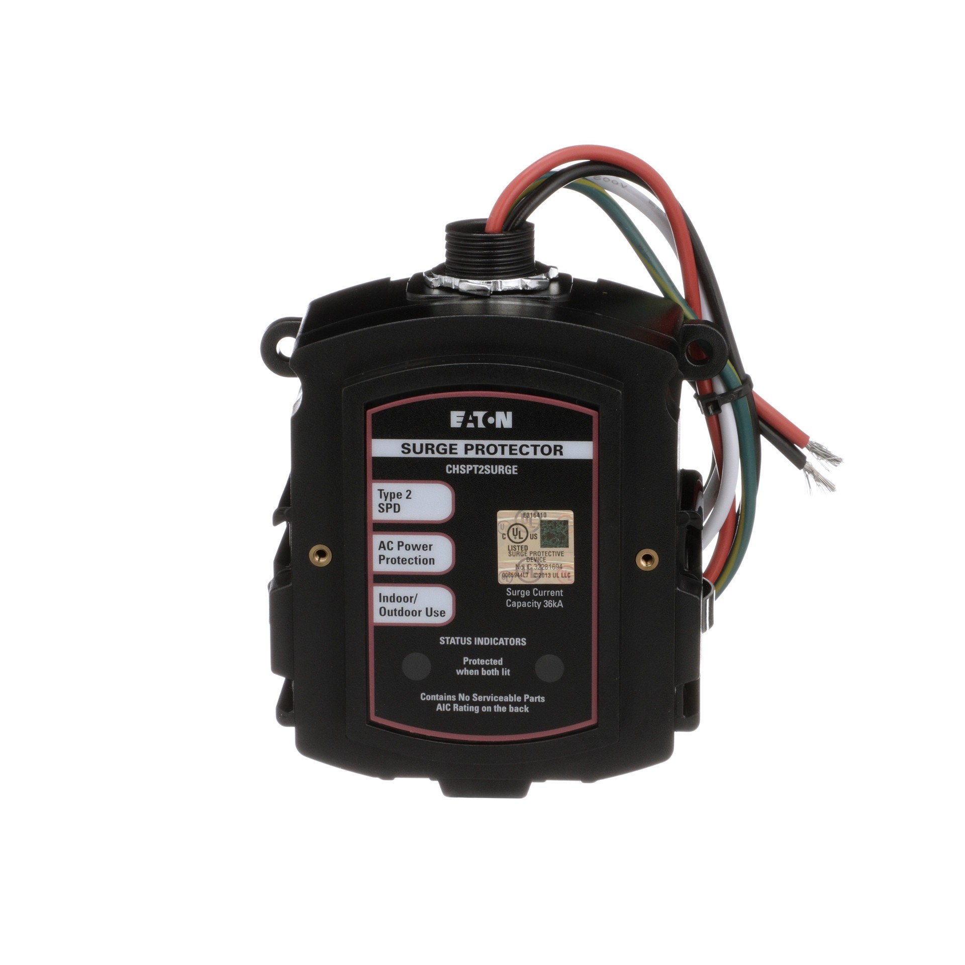 slide 1 of 6, Eaton 36-kA Indoor and Outdoor Surge Protective Device, 1 ct