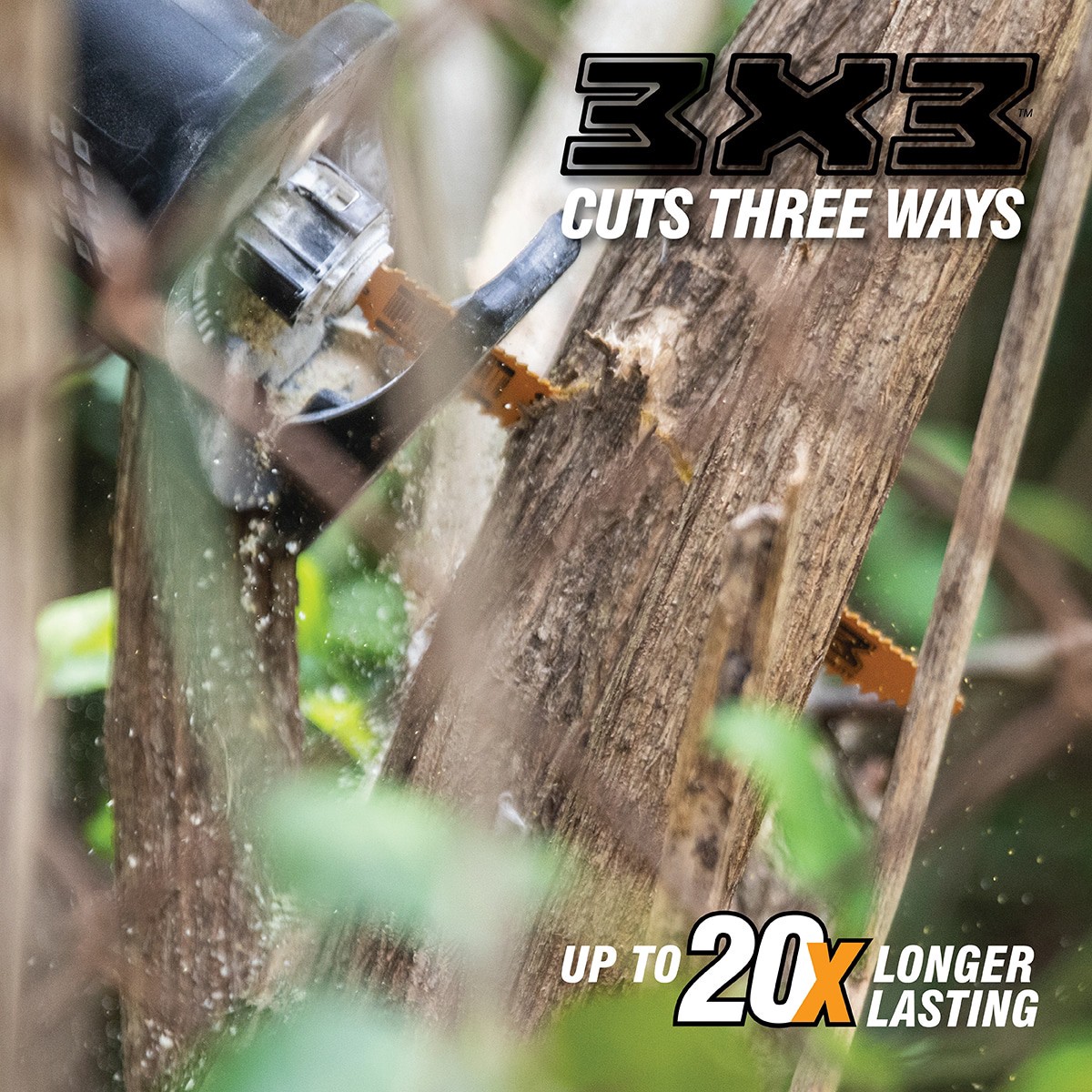 slide 2 of 6, Spyder 3X3 Double-Sided Bi-metal 10-in 8/10-TPI Demolition Reciprocating Saw Blade, 1 ct