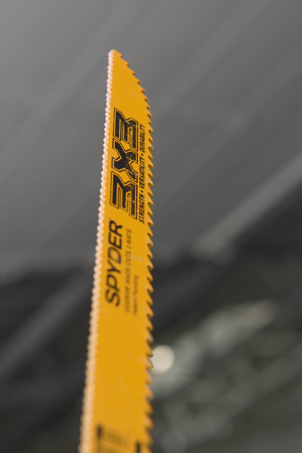 slide 5 of 6, Spyder 3X3 Double-Sided Bi-metal 10-in 8/10-TPI Demolition Reciprocating Saw Blade, 1 ct