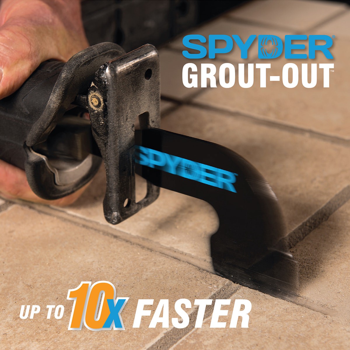 slide 2 of 6, Spyder 3/16-in Reciprocating Saw Grout Removal Tool Attachment, 1 ct