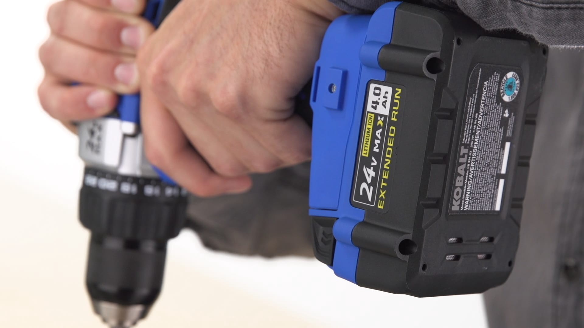 slide 3 of 6, Kobalt 24 -Volt 1 -Pack Lithium ( 4 Ah Battery ), 1 ct