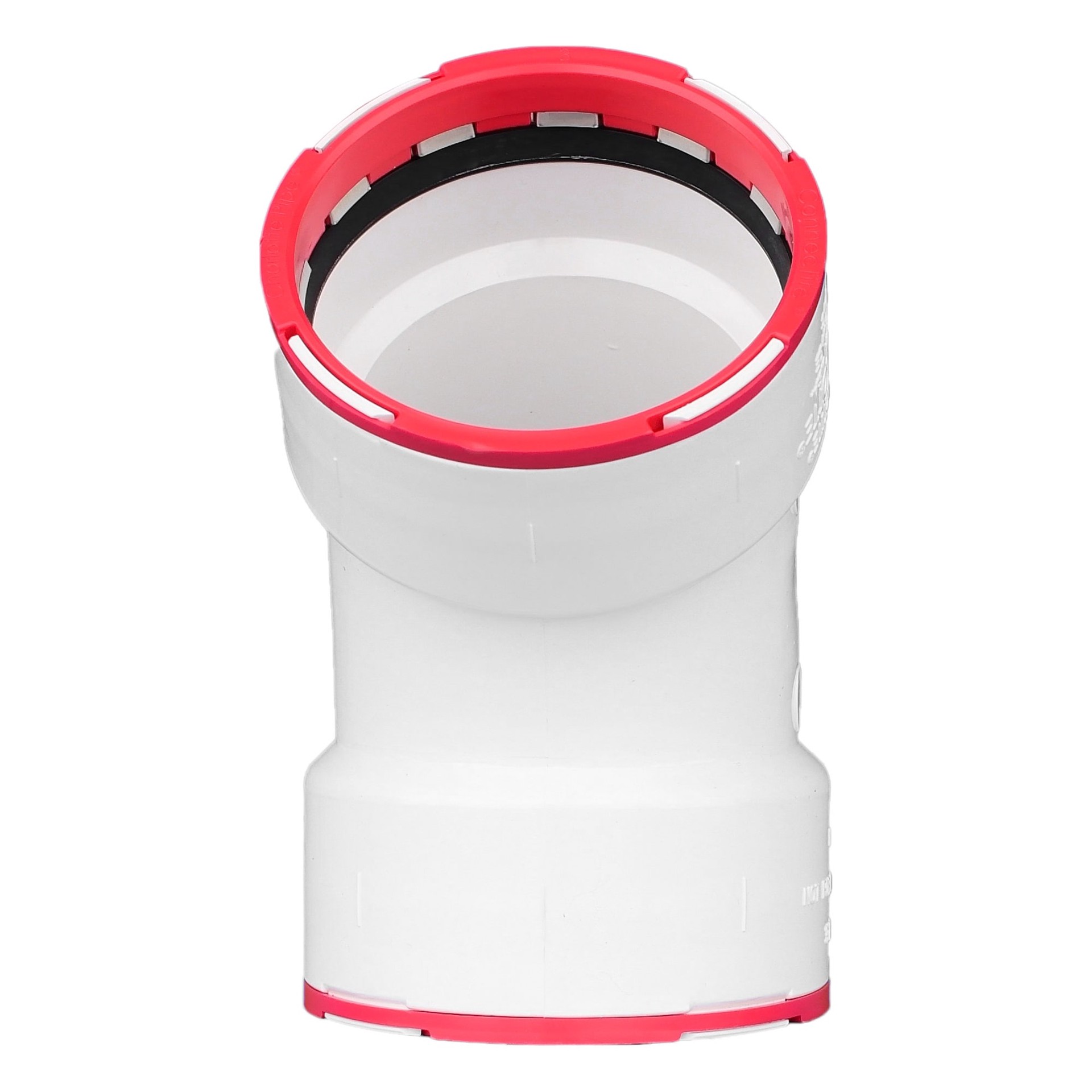 slide 2 of 6, Charlotte Pipe 2-in PVC DWV 45 Degree Elbow for Sanitary Drain, Waste, and Vent Applications, 1 ct