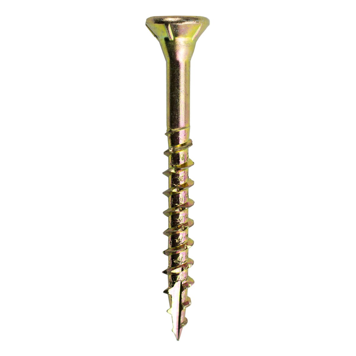 slide 2 of 3, Grip-Rite #8 x 1-3/4-in Yellow zinc Interior Trim screws ( 716 -Per Box ), 1 ct