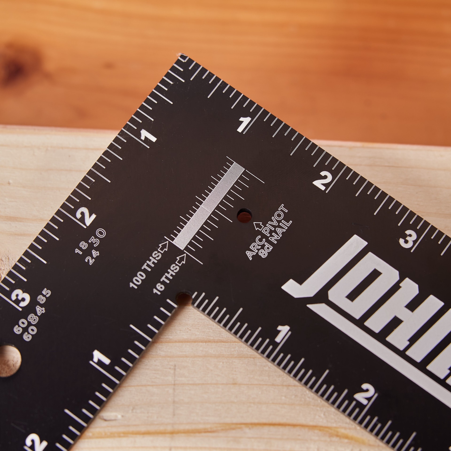 slide 2 of 6, Johnson Level Aluminum Carpenter square, 1 ct