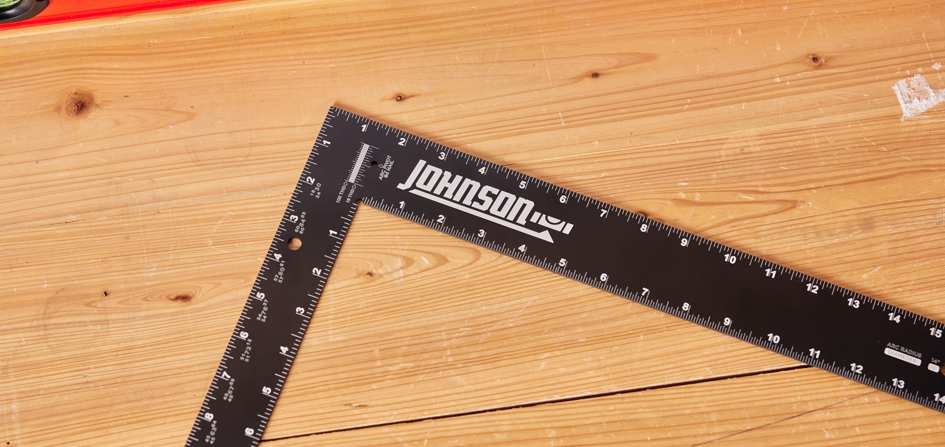 slide 5 of 6, Johnson Level Aluminum Carpenter square, 1 ct