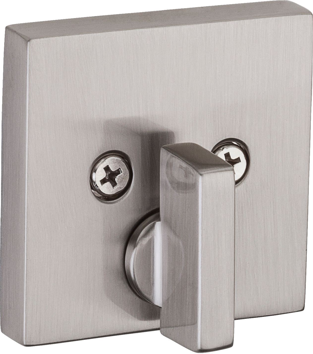 slide 3 of 6, Kwikset Signature Series Downtown Satin Nickel Single Cylinder Deadbolt ft. SmartKey Security, 1 ct