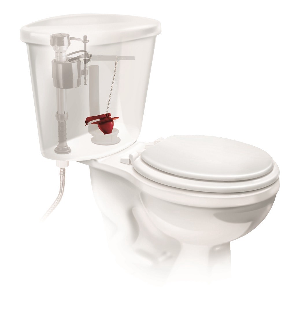 slide 3 of 6, Fluidmaster PerforMAX 2-in Rubber Toilet Flapper, 1 ct