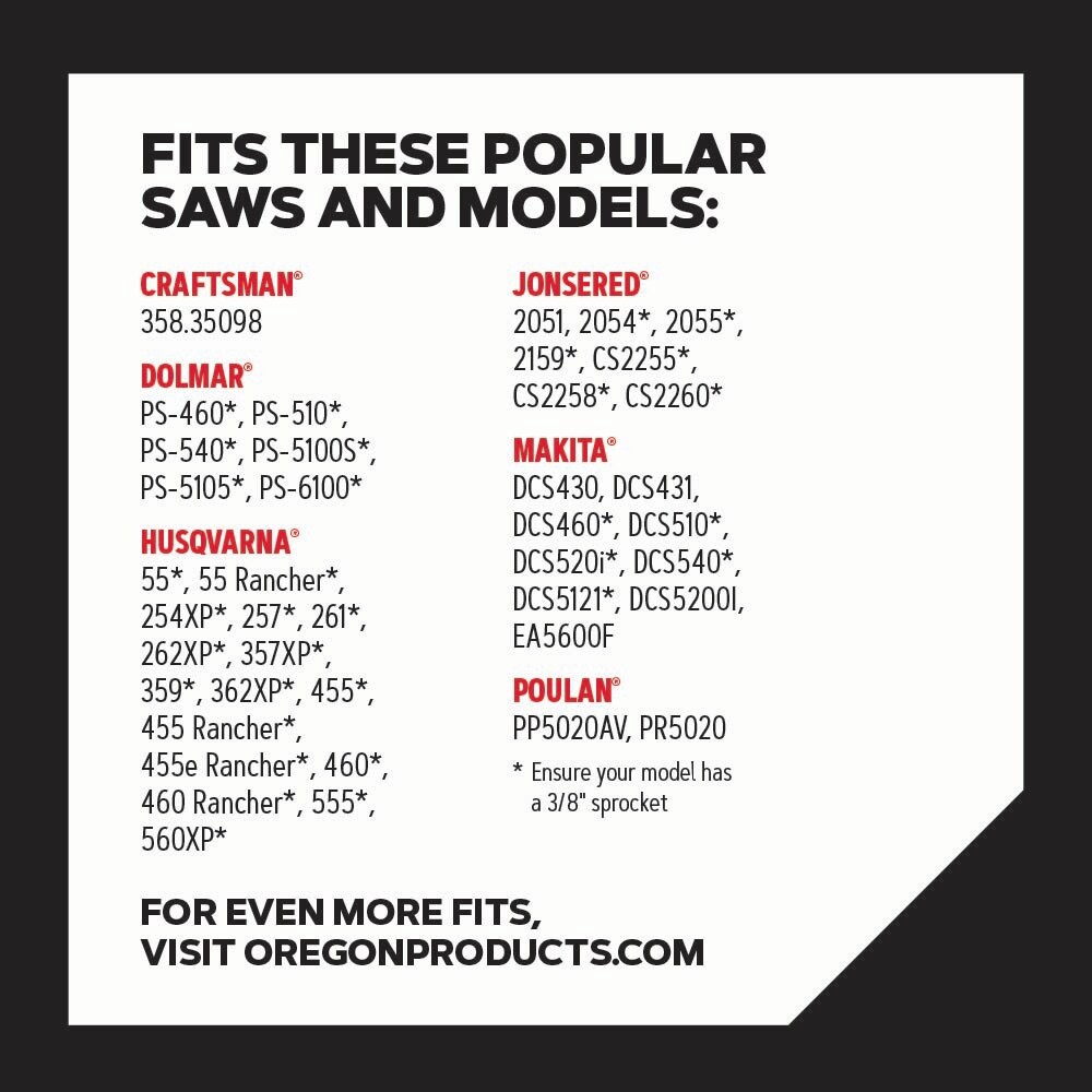 slide 2 of 6, Oregon 20-in Chainsaw Bar (Includes Chain), 1 ct